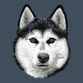 Siberian Husky Embroidered Baseball Cap