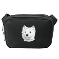 West Highland White Terrier Embroidered Crossbody Bag