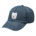 West Highland White Terrier Embroidered Baseball Cap