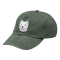 West Highland White Terrier Embroidered Baseball Cap