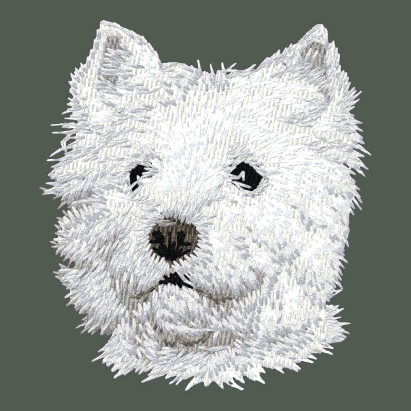 West Highland White Terrier Embroidered Baseball Cap