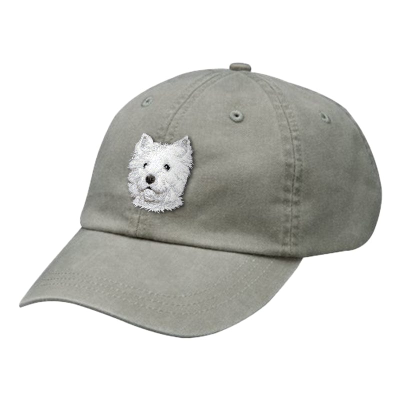 West Highland White Terrier Embroidered Baseball Cap
