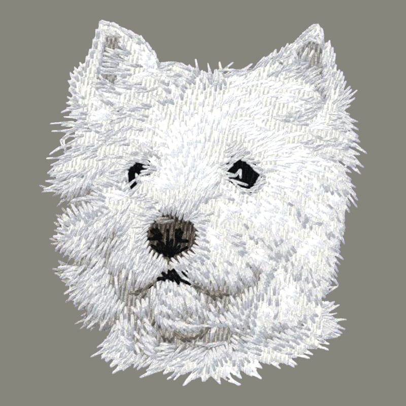 West Highland White Terrier Embroidered Baseball Cap