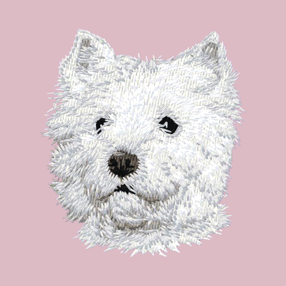 West Highland White Terrier Embroidered Baseball Cap