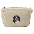 Bernese Mountain Dog Embroidered Crossbody Bag