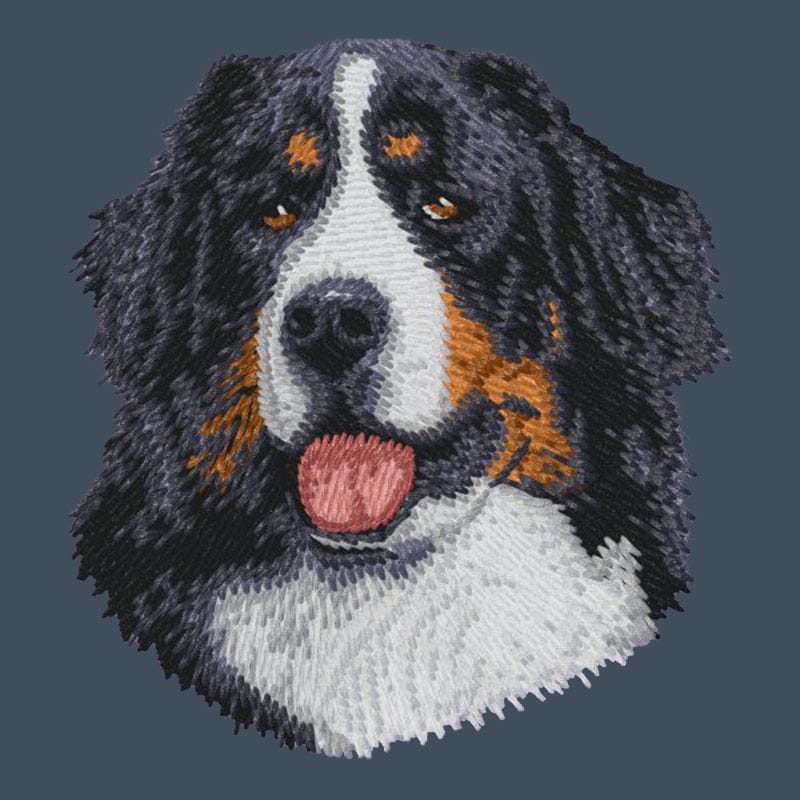Bernese Mountain Dog Embroidered Baseball Cap