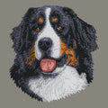Bernese Mountain Dog Embroidered Baseball Cap