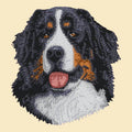 Bernese Mountain Dog Embroidered Tote