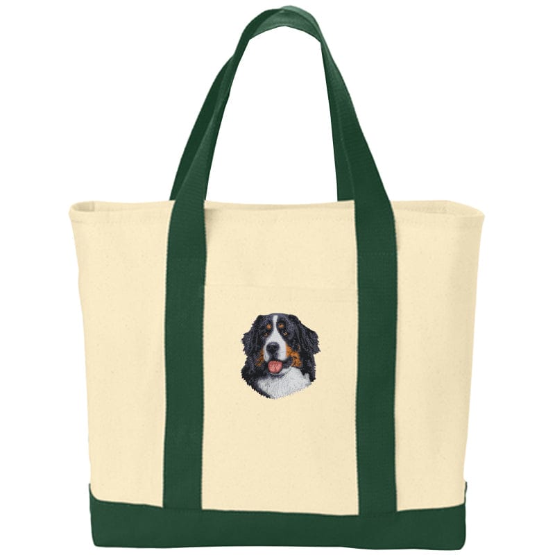 Bernese Mountain Dog Embroidered Tote