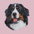 Bernese Mountain Dog Embroidered Baseball Cap