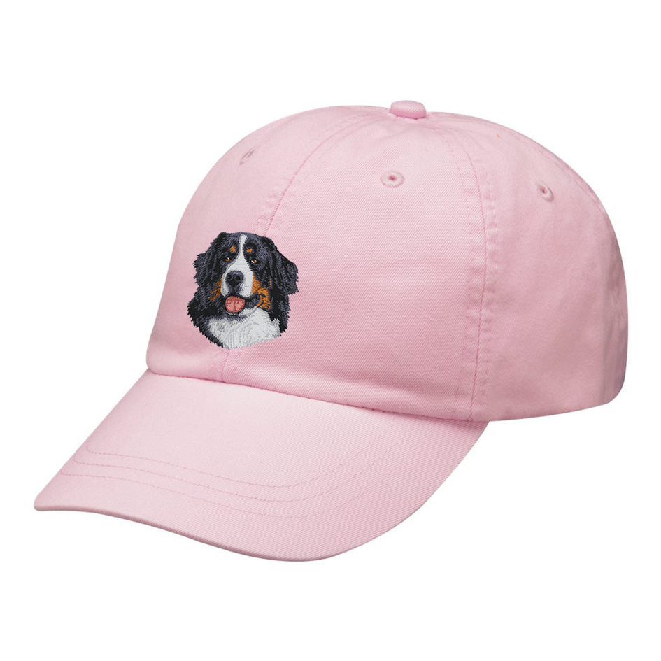 Bernese Mountain Dog Embroidered Baseball Cap