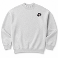 Bernese Mountain Dog Embroidered Mock Neck Sweatshirt