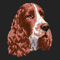 English Springer Spaniel Embroidered Sweatshirt Hoodie