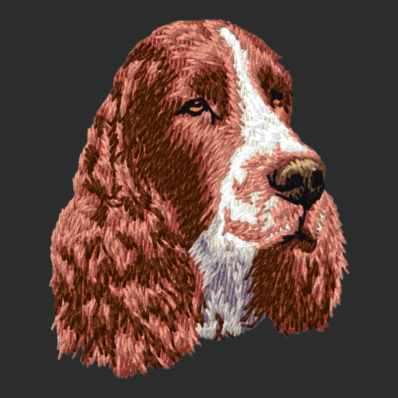 English Springer Spaniel Embroidered Crossbody Bag