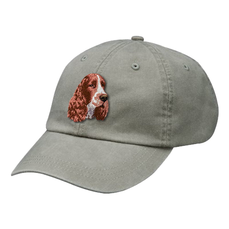 English Springer Spaniel Embroidered Baseball Cap