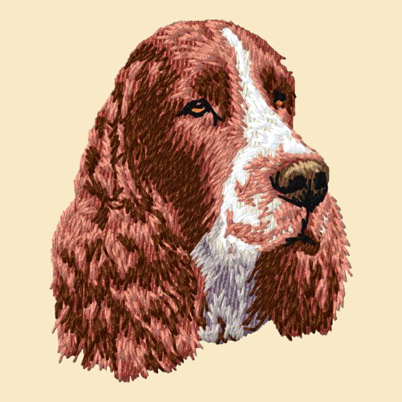 English Springer Spaniel Embroidered Tote