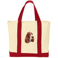English Springer Spaniel Embroidered Tote