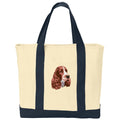 English Springer Spaniel Embroidered Tote