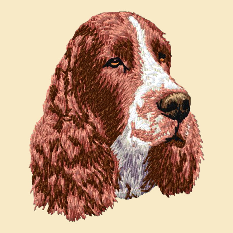 English Springer Spaniel Embroidered Tote