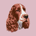 English Springer Spaniel Embroidered Baseball Cap