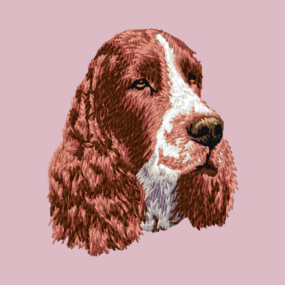 English Springer Spaniel Embroidered Baseball Cap
