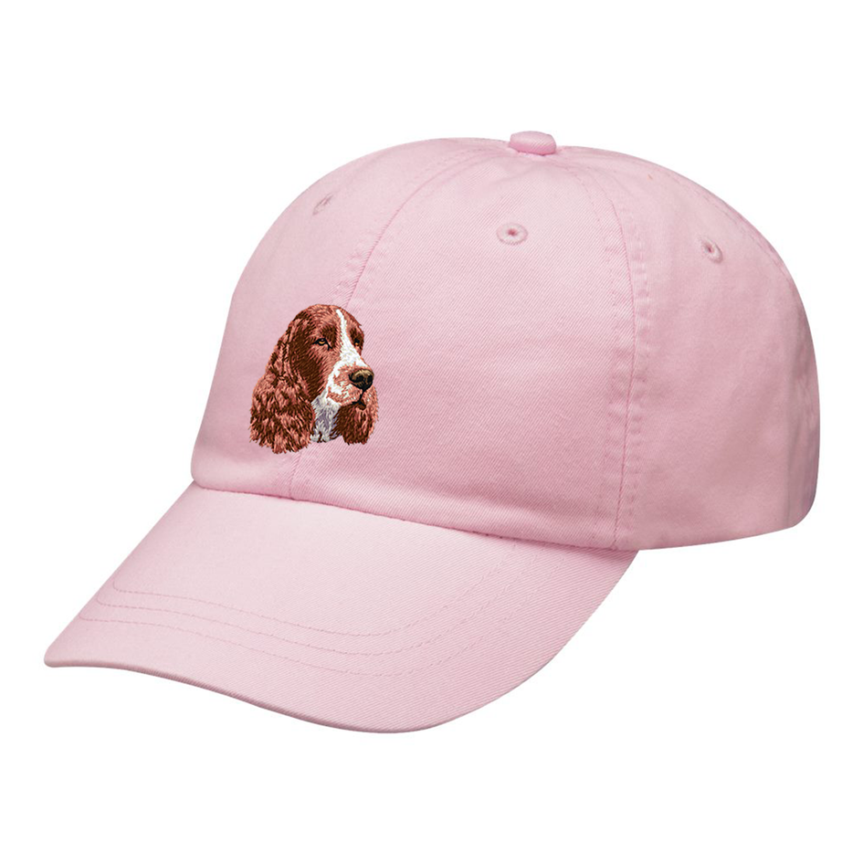 English Springer Spaniel Embroidered Baseball Cap
