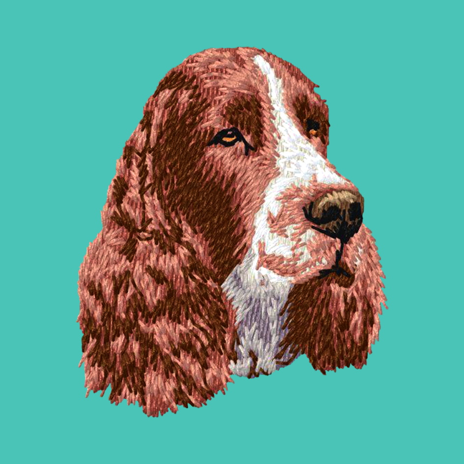 English Springer Spaniel Embroidered Baseball Cap
