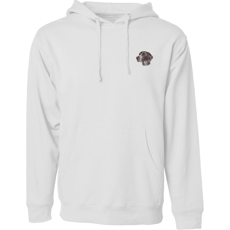 German Shorthaired Pointer Embroidered Sweatshirt Hoodie