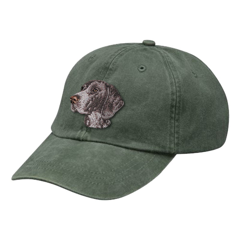 German Shorthaired Pointer Embroidered Baseball Cap