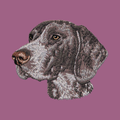 German Shorthaired Pointer Embroidered Classic Long Sleeve Shirt