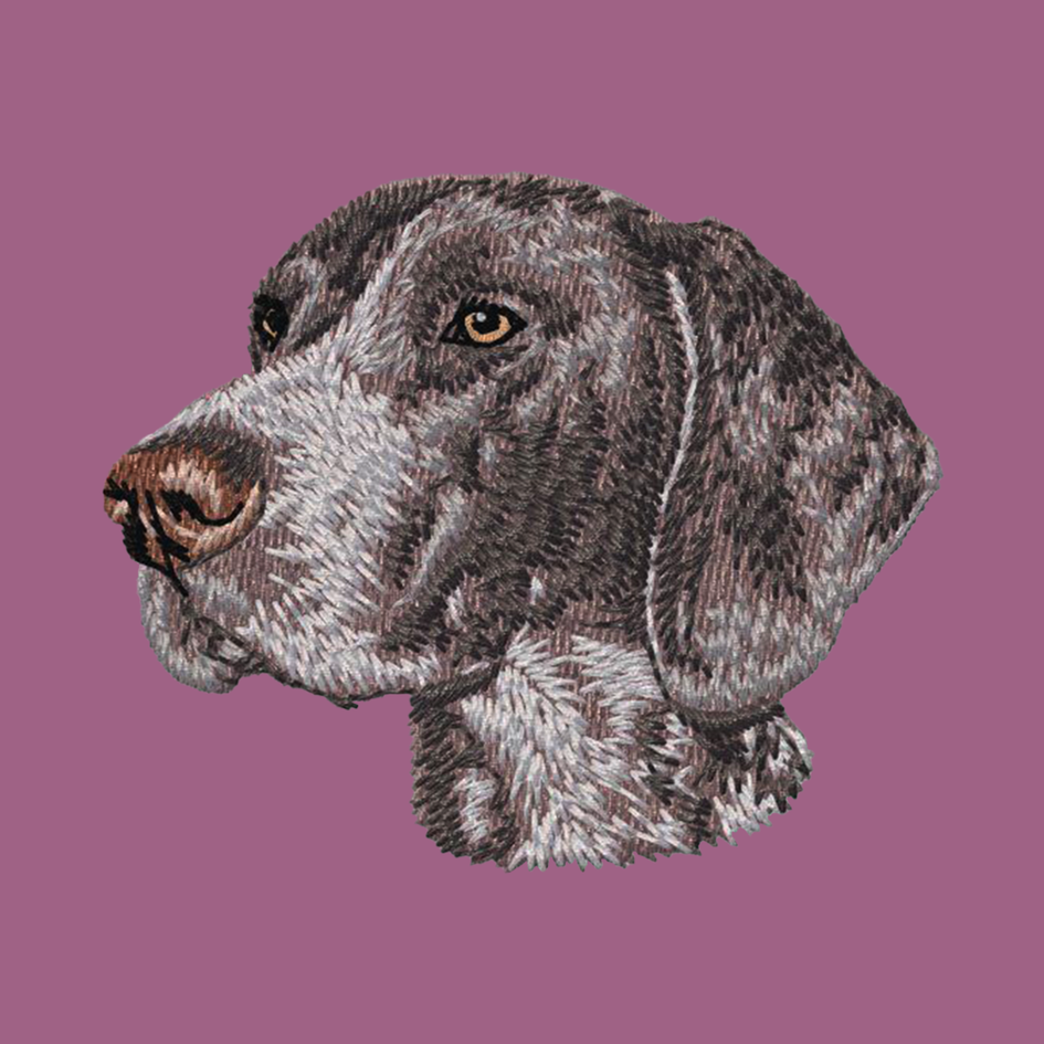 German Shorthaired Pointer Embroidered Classic Long Sleeve Shirt