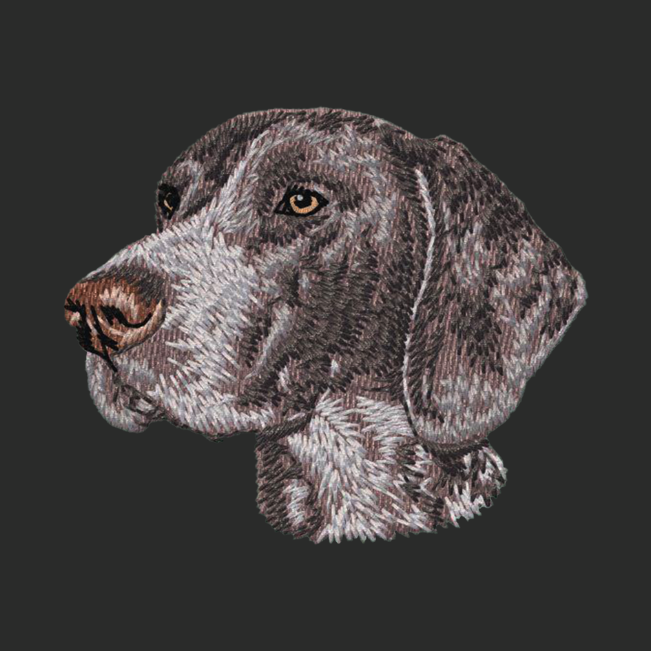 German Shorthaired Pointer Embroidered Classic Long Sleeve Shirt