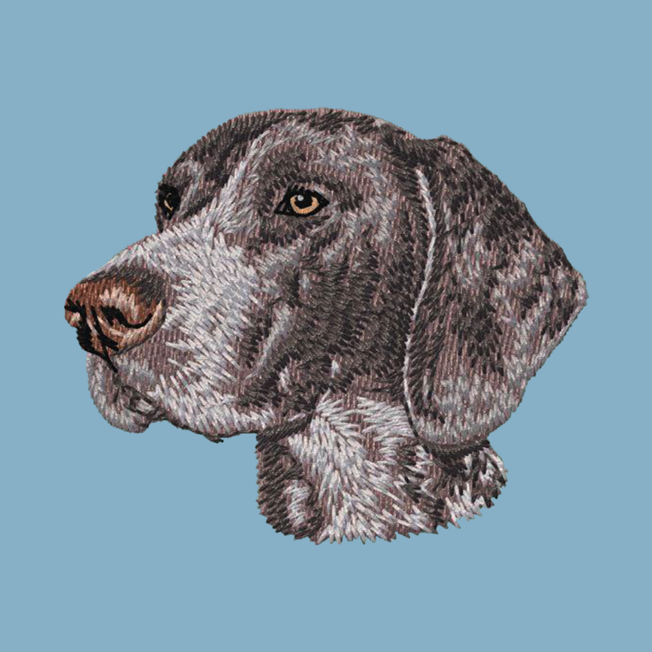 German Shorthaired Pointer Embroidered Classic Long Sleeve Shirt