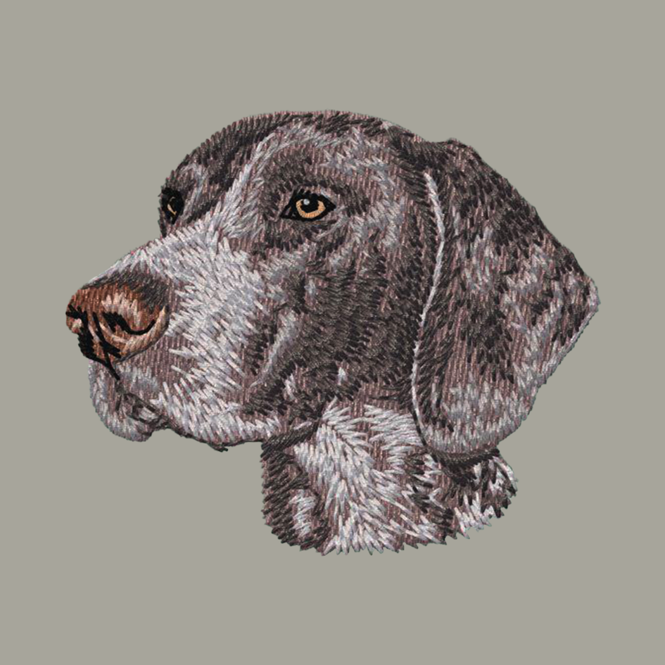 German Shorthaired Pointer Embroidered Classic Long Sleeve Shirt