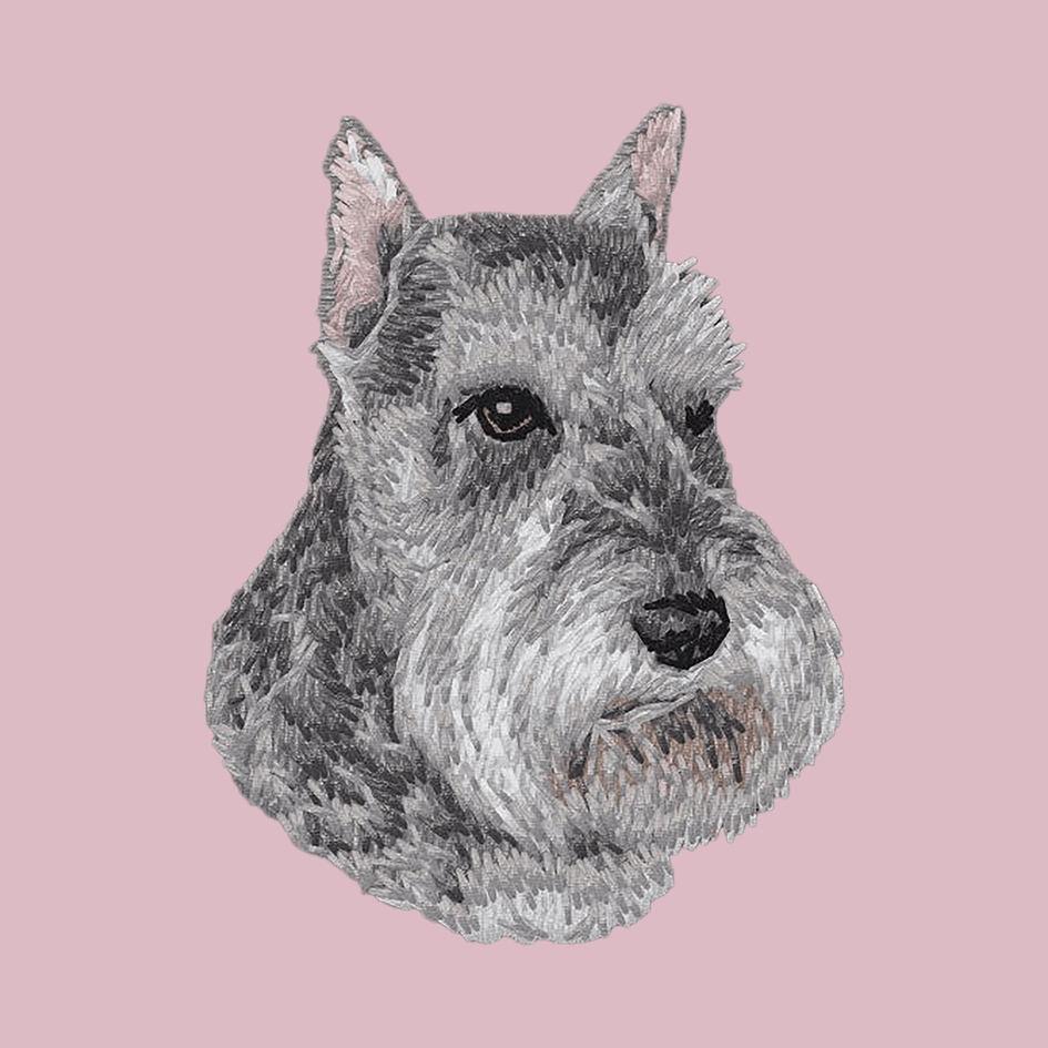 Standard Schnauzer Embroidered Baseball Cap