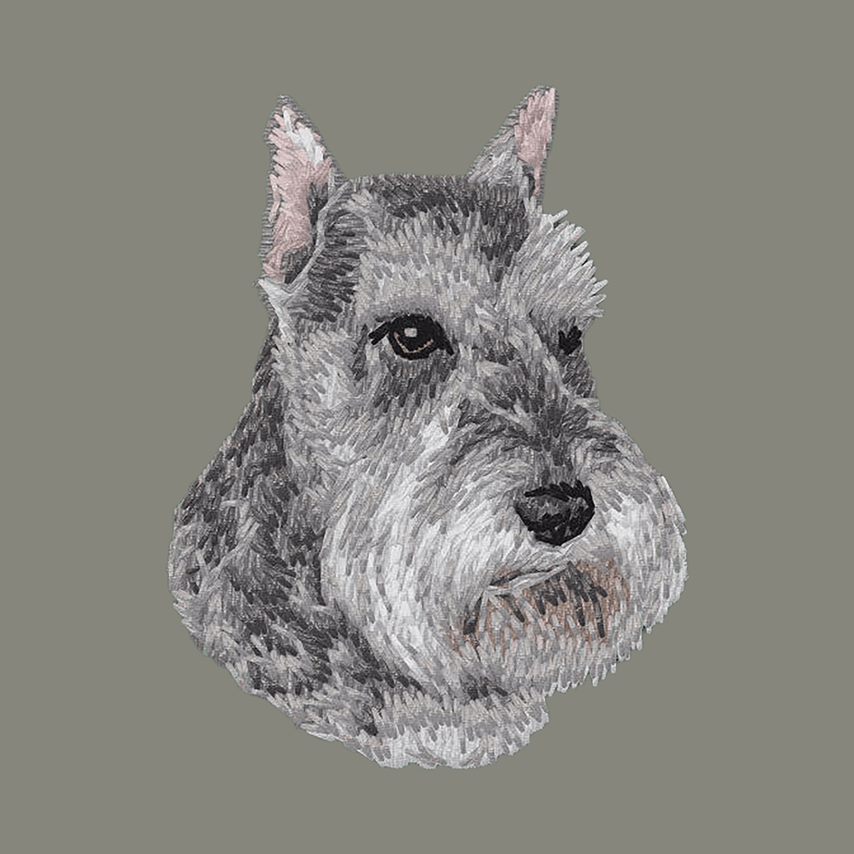 Standard Schnauzer Embroidered Baseball Cap