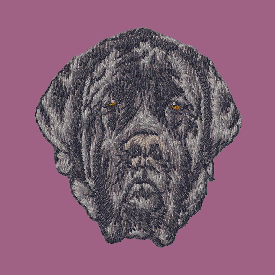 Mastiff Embroidered Classic Long Sleeve Shirt