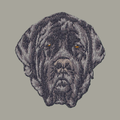 Mastiff Embroidered Classic Long Sleeve Shirt