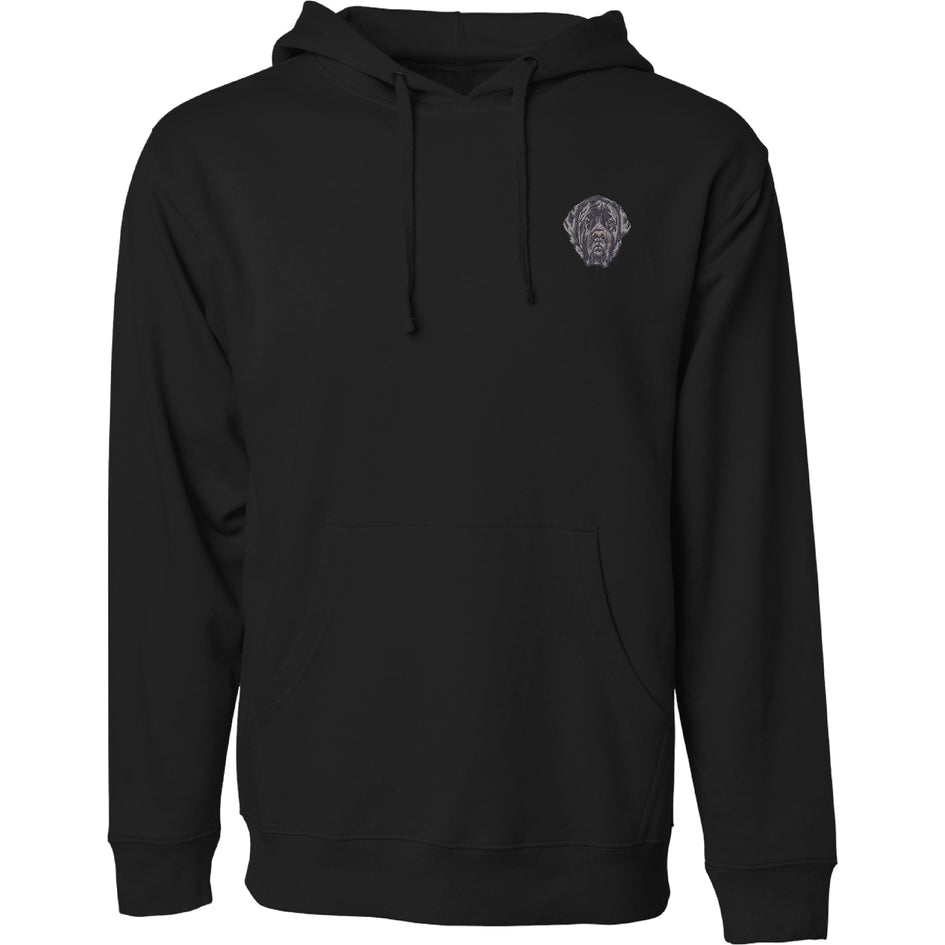 Mastiff Embroidered Sweatshirt Hoodie