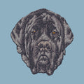 Mastiff Embroidered Sweatshirt Hoodie