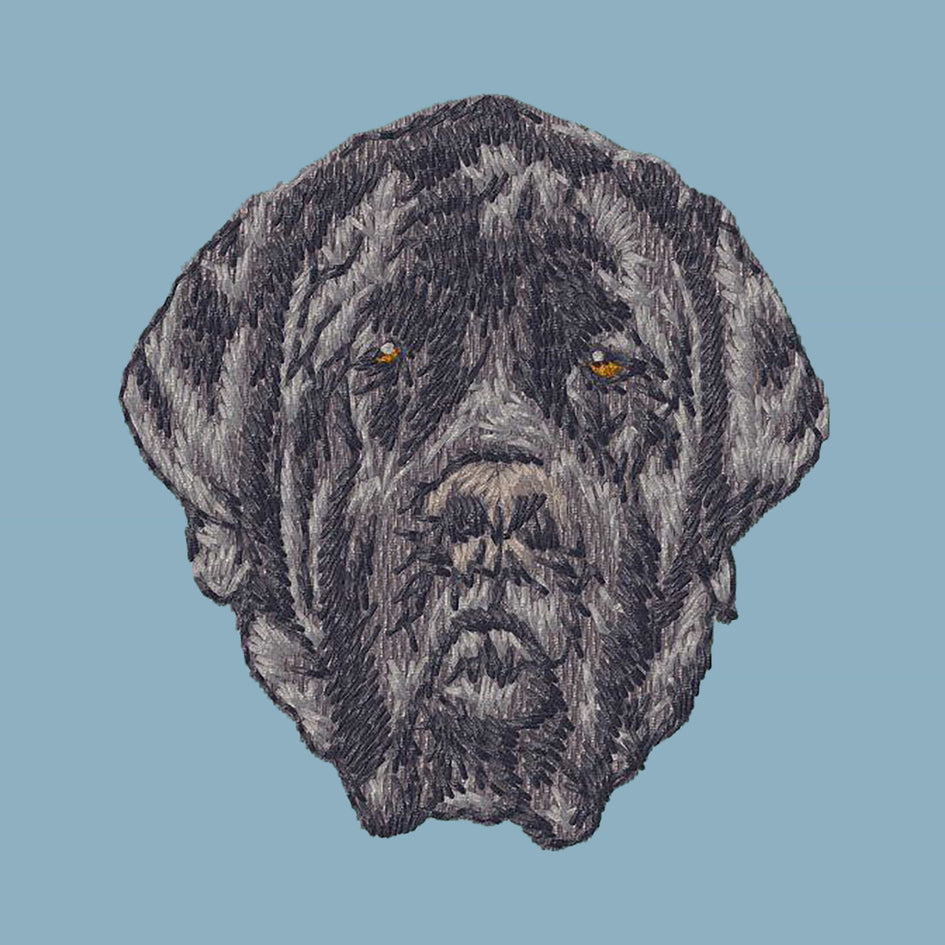 Mastiff Embroidered Sweatshirt Hoodie