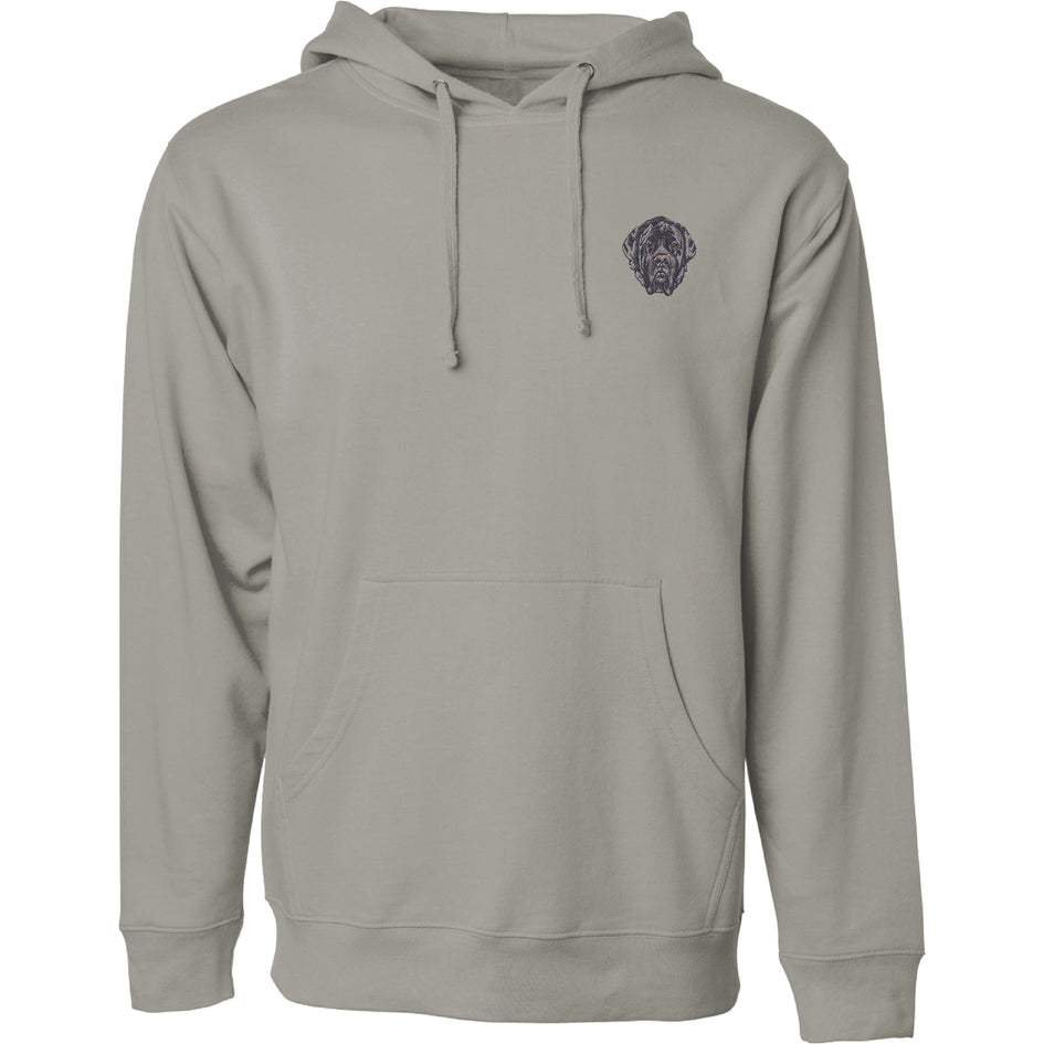 Mastiff Embroidered Sweatshirt Hoodie
