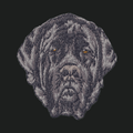 Mastiff Embroidered Crossbody Bag