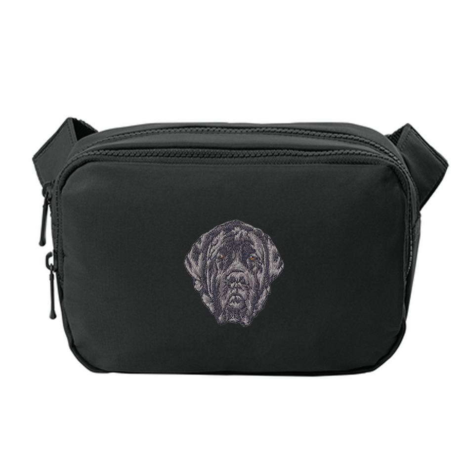 Mastiff Embroidered Crossbody Bag