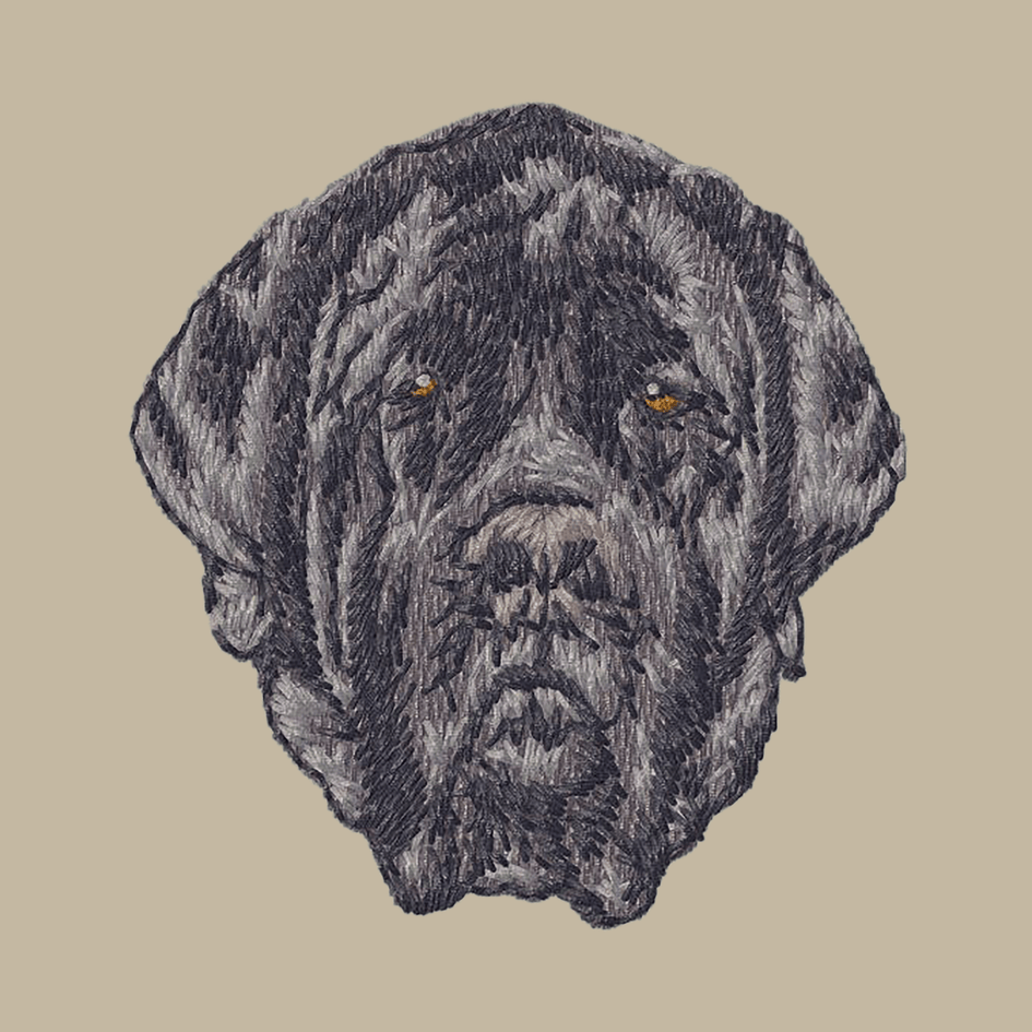 Mastiff Embroidered Crossbody Bag