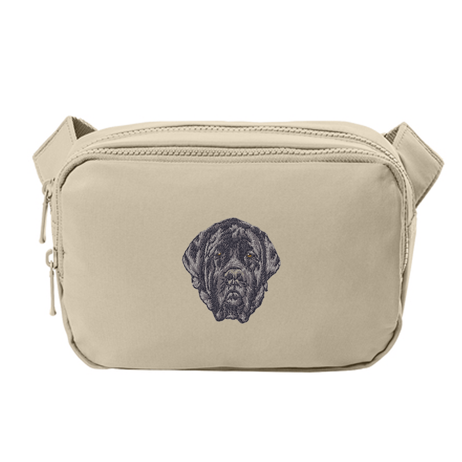 Mastiff Embroidered Crossbody Bag
