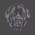 Mastiff Embroidered Men's Fleece Jacket