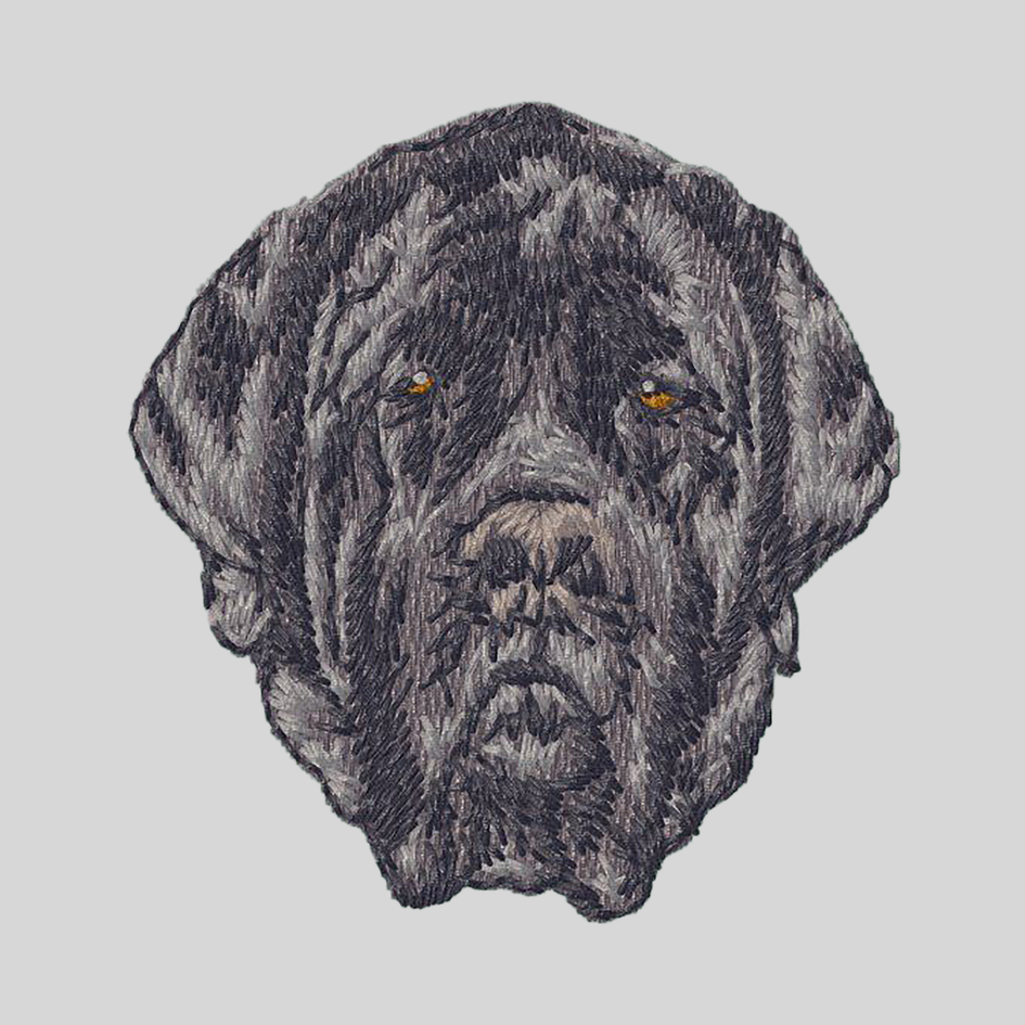 Mastiff Embroidered Mock Neck Sweatshirt