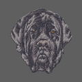 Mastiff Embroidered Women's Fleece Jacket