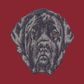 Mastiff Embroidered Wearable Blanket